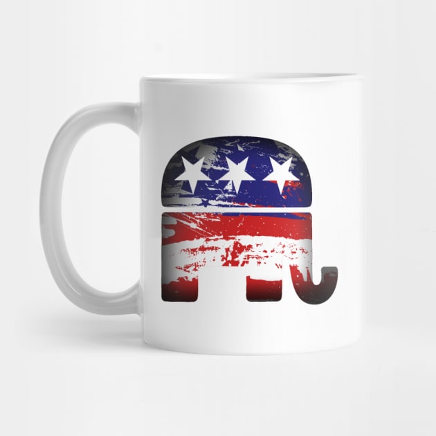 Republican Elephant by CuriousMC